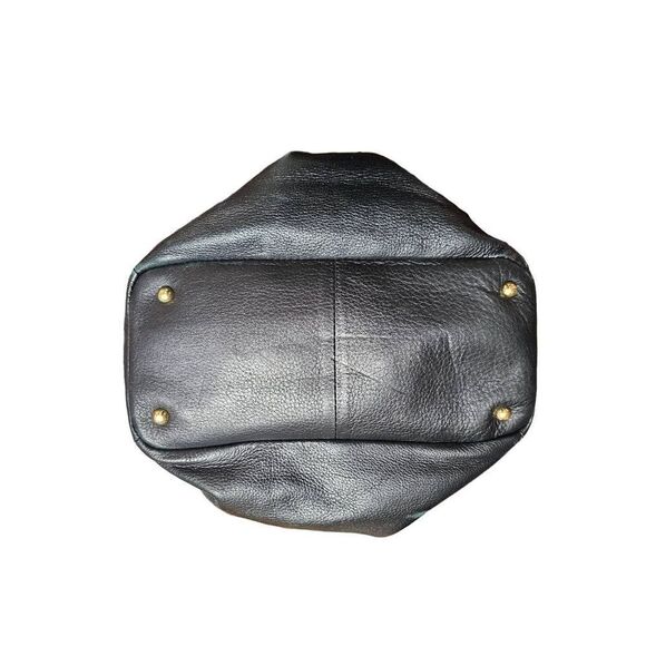 Emma Fox Leather & Suede Large Shoulder Bag - Picture 4 of 11